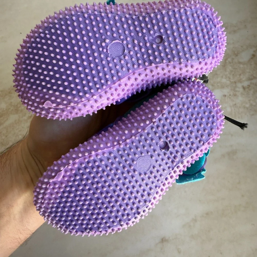 Disney the Little Mermaid Summer Fun Beach Water Shoes Toddler Girls 5-6 Purple